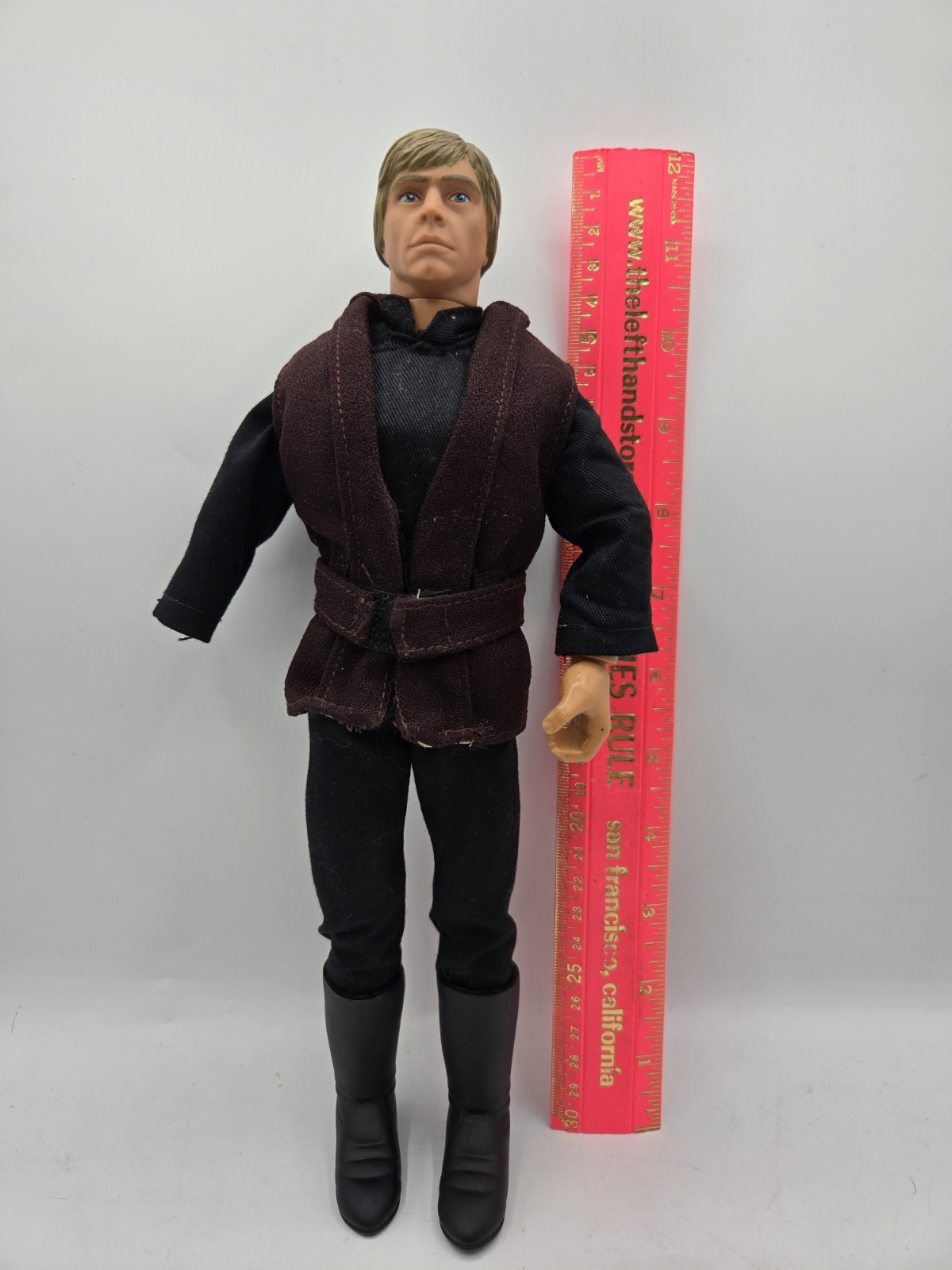 Star Wars 1998 Lucas Film Luke Skywalker 12" Modellino Jedi Master COSÌ COM'È