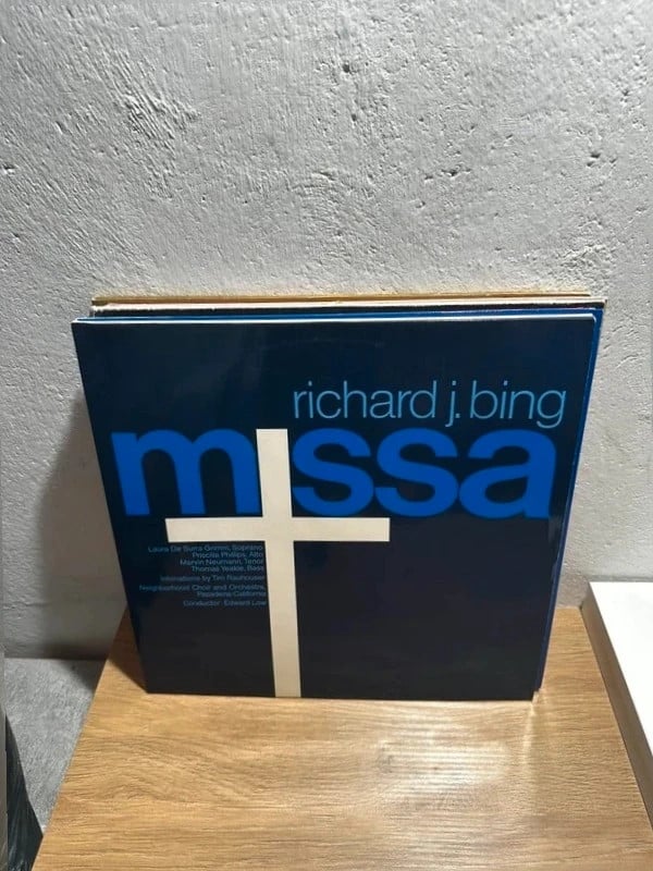 Richard J. Bing Missa Vinyl LP – Chormusik Klassik Aufnahme