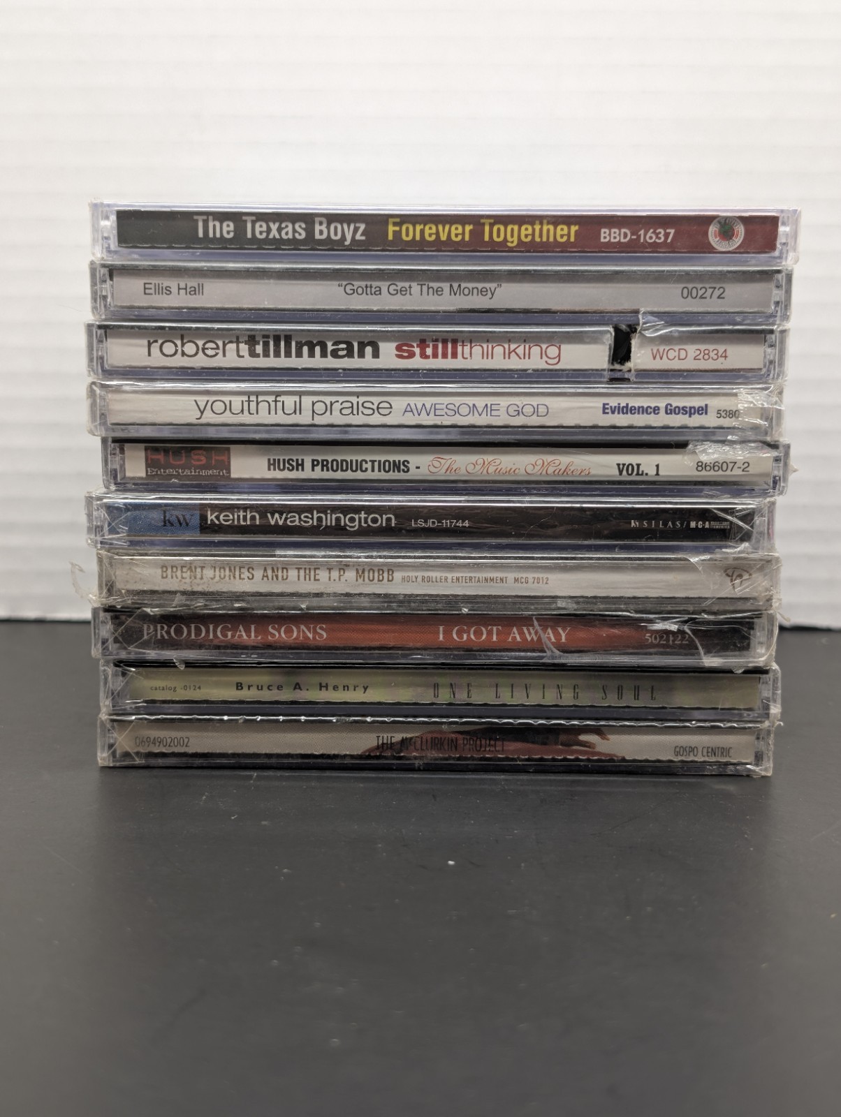 10 Sealed CD Lot Mixed Gospel R&B Christian Soul Funk Music I1
