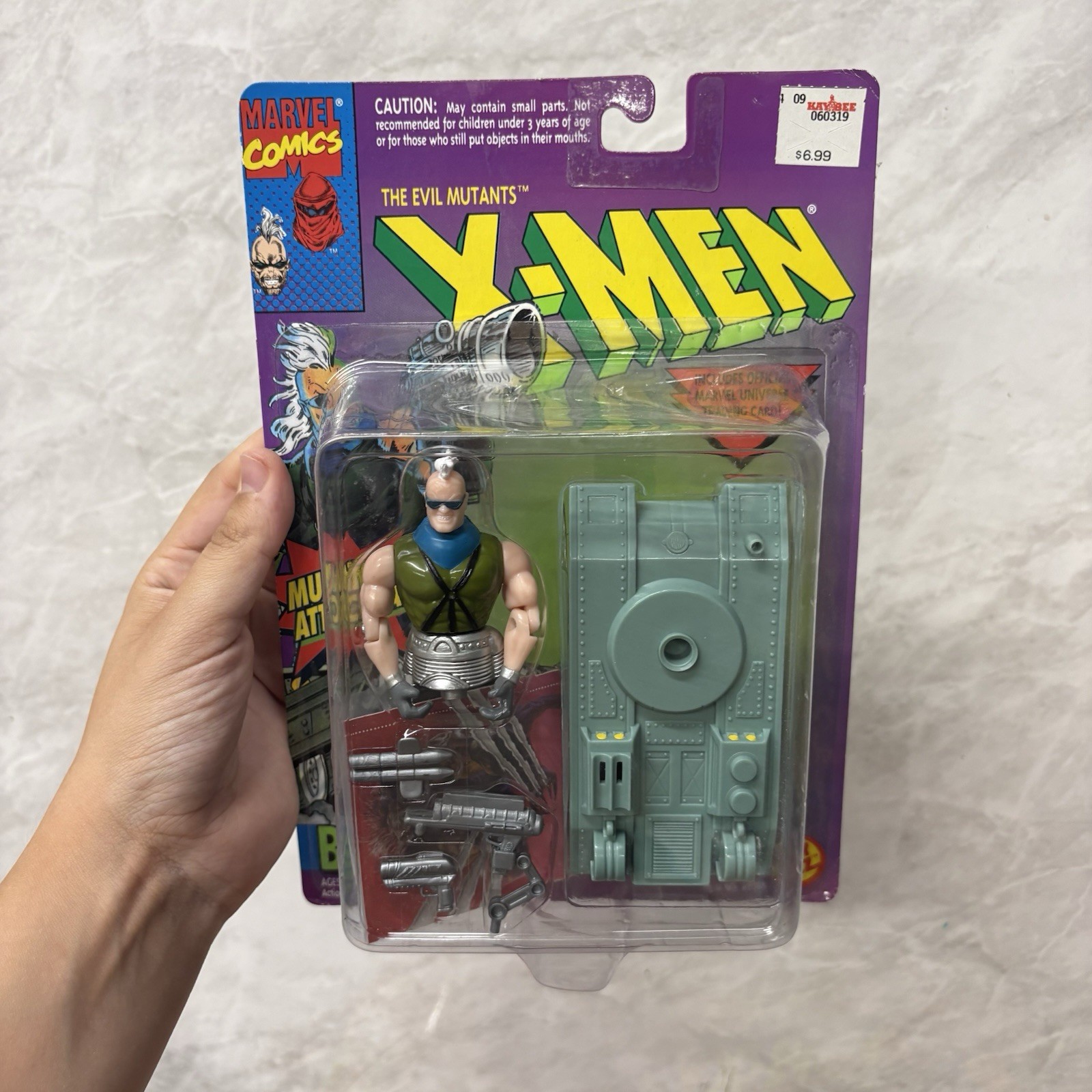 Modellino Toy Biz Bone Breaker X Men Marvel Comics 1994