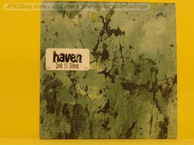 Haven Let It Live (L81) 3 Track CD Single including Picture Sleeve Radiate Recor
