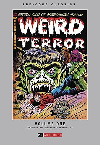 PRE CODE CLASSIC WEIRD TERROR HC VOL 01 di Henry C Kiefer - copertina rigida