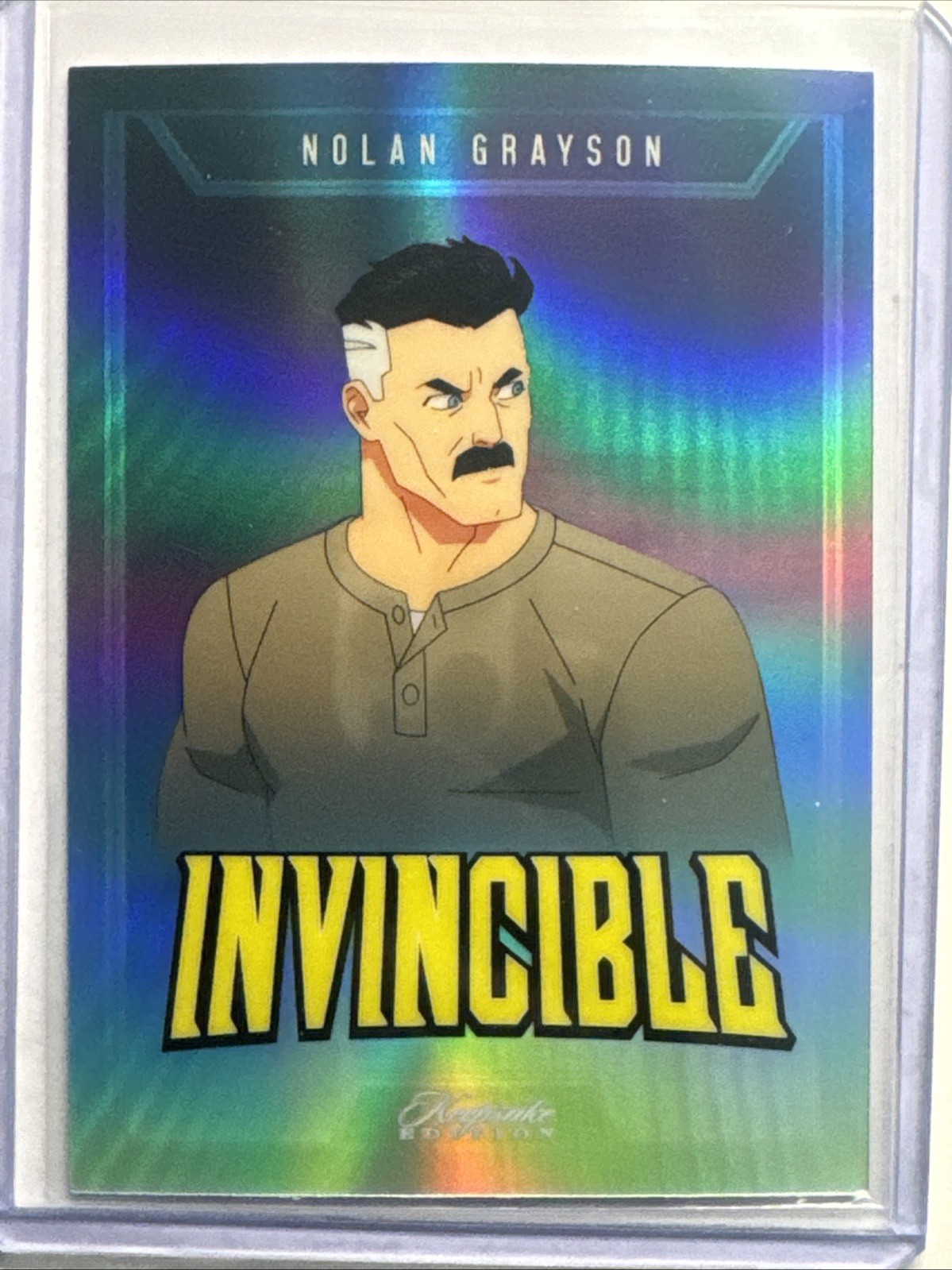 2025 Invincible Season 1 "Silver Refractor" - Nolan Grayson - Keapsake