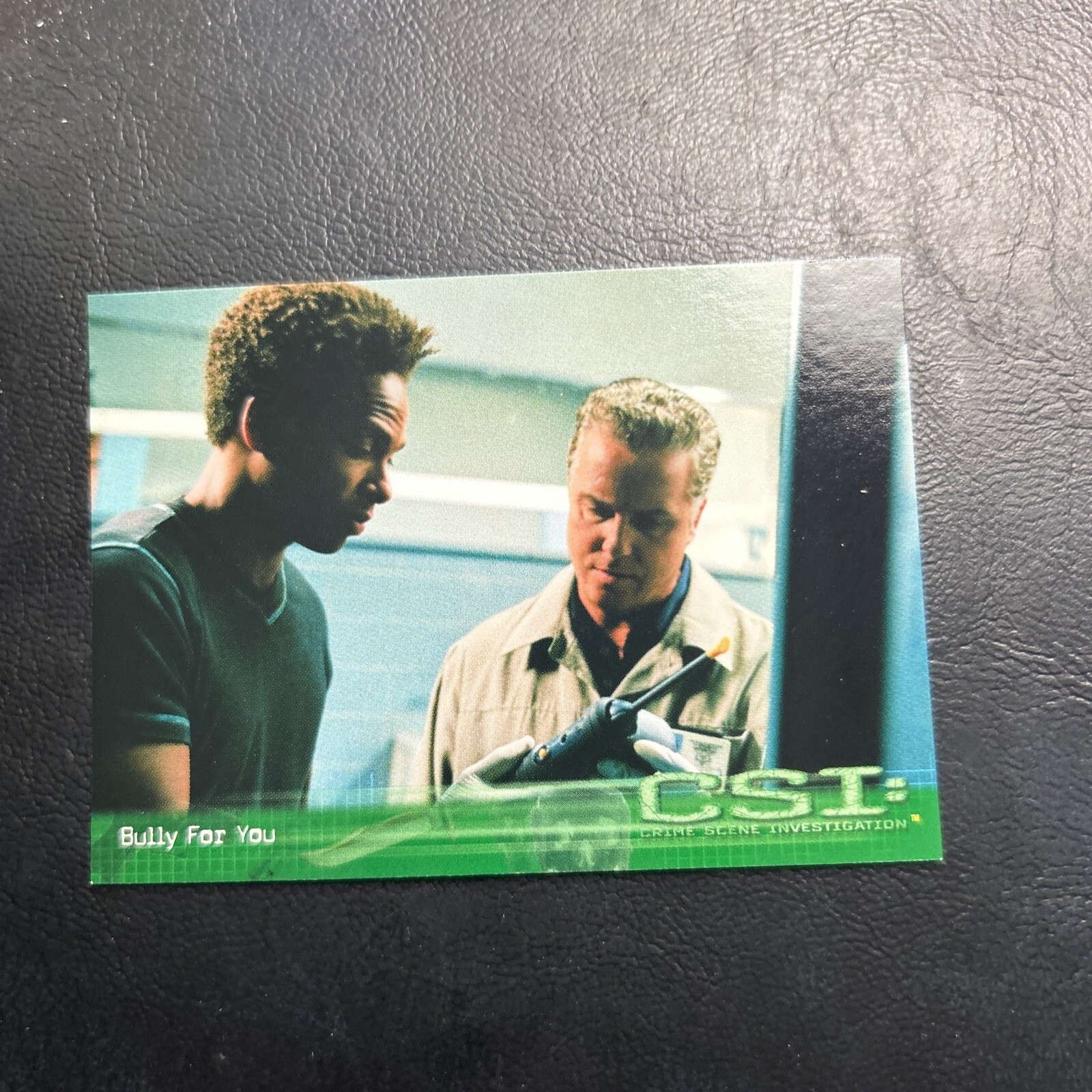 B16s CSI Series One 1 2003 Strictly Ink #27 Gil Grissom Warrick Bully For You