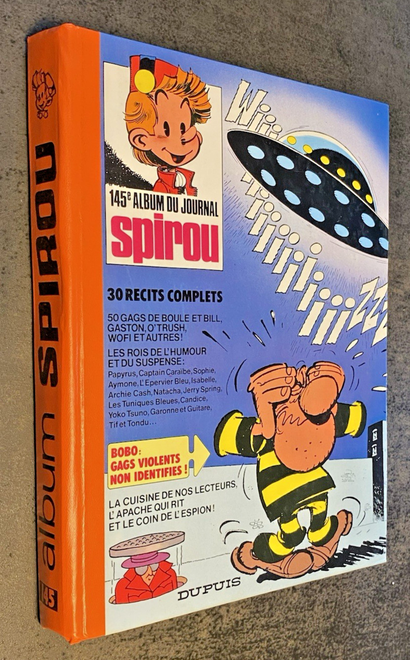 Reliure  Album du journal SPIROU N° 145 - 1977 - Bel Etat - Cote BDM 20€