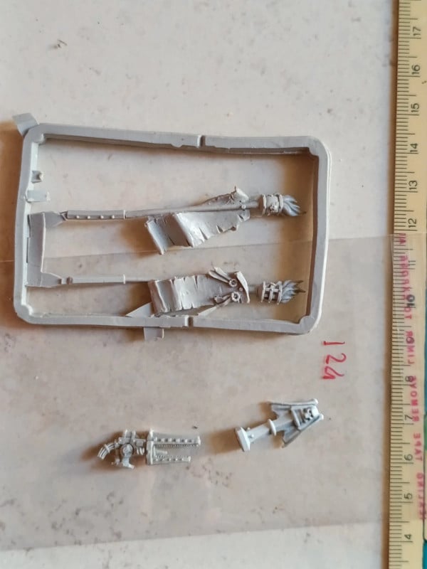 Lotto Bitz Warhammer 40k & Fantasy - Torcieri Inquisizione, Pinza Techmarine e Dettaglio Gotico