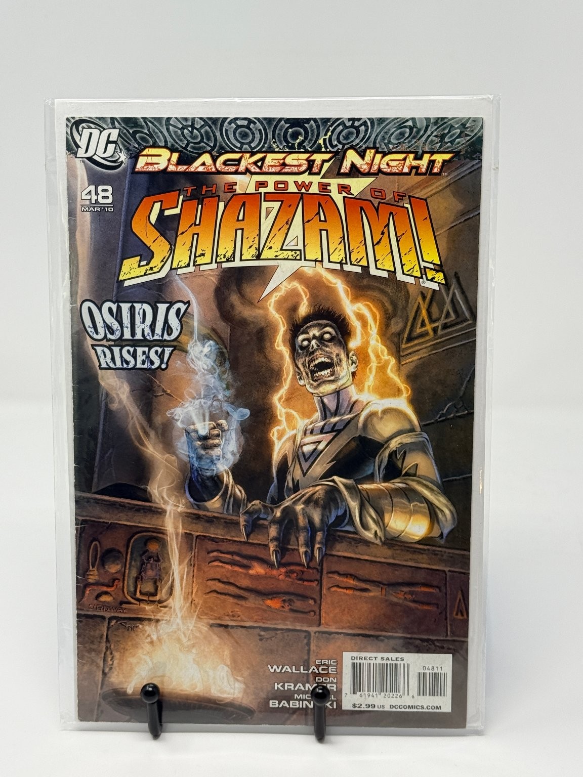 Potere di Shazam! #48 Eric Wallace Don Kramer DC Comics 2010 Notte più nera