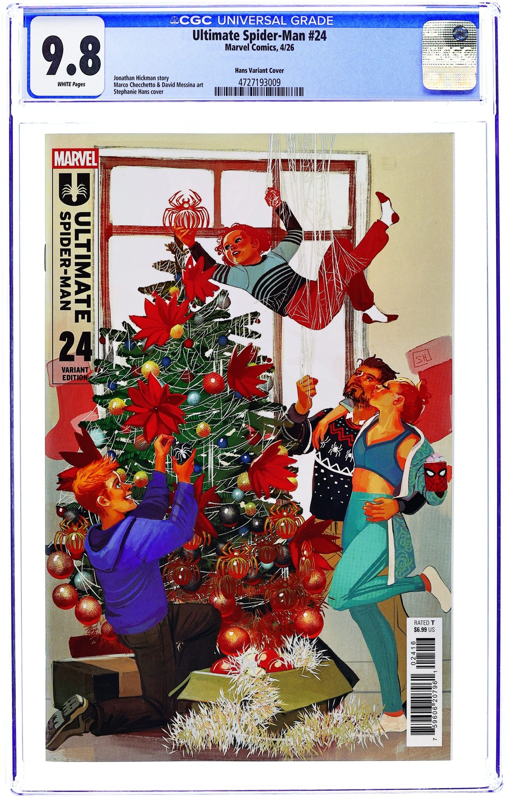 Ultimate Spider-Man #24F CGC 9.8 2026 4727193009