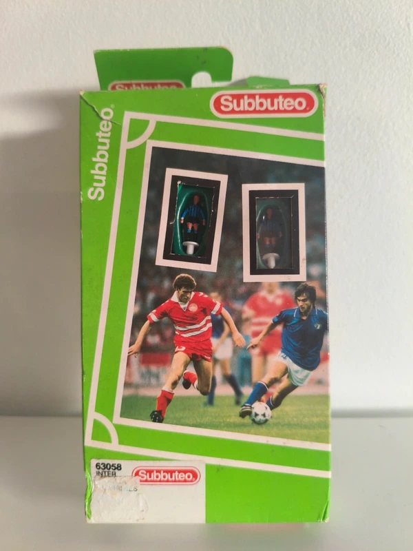 Subbuteo LW réf. 63058 Inter / Atlanta / Bruges – équipe complète en boîte