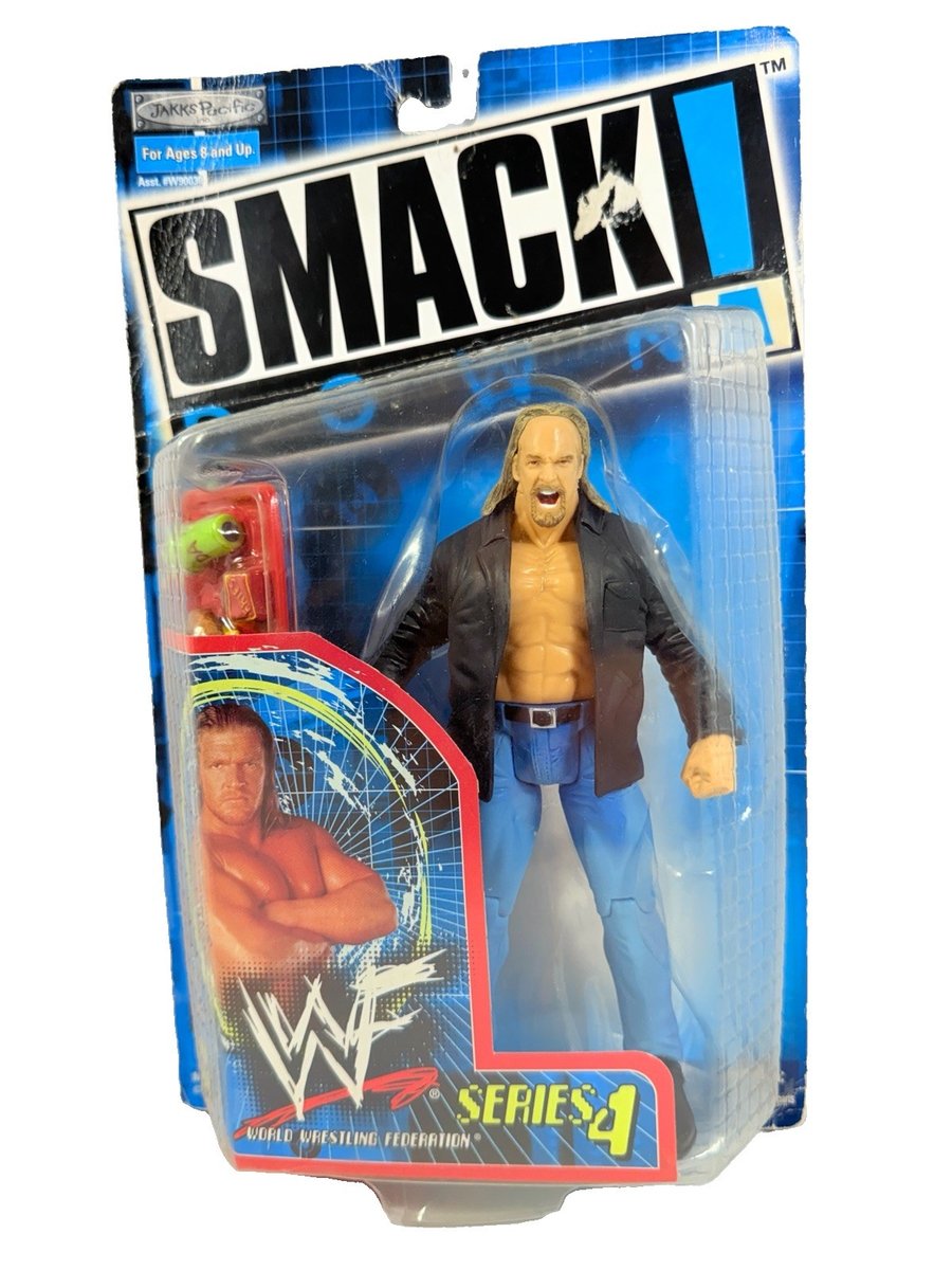 WWF Triple H Titan Tron Live Series 4 Jakks Wrestling Figure Grapple Gear DX HHH