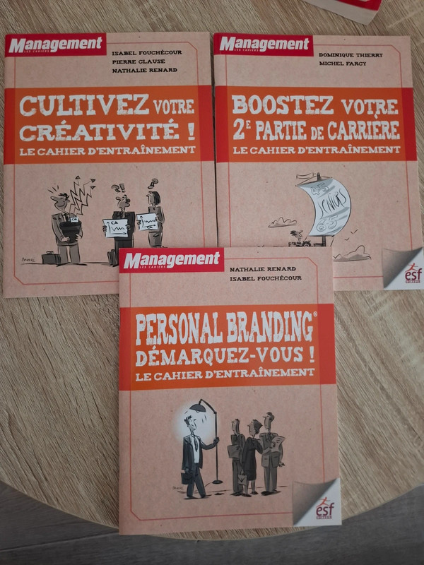 Management Cahiers d'entraînement