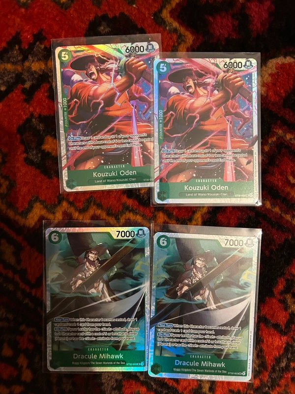 Card one piece (prenotate)