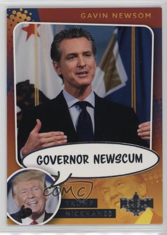 2024 Decision 2024 Nicknames Governor Newscum Gavin Newsom #NN2 3hd