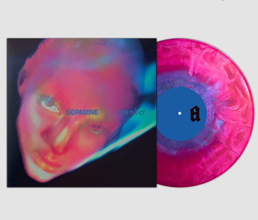 Fontaines DC Dopamine Chamber VV Red & Blue Nebula Splash Vinyl LP PRESALE