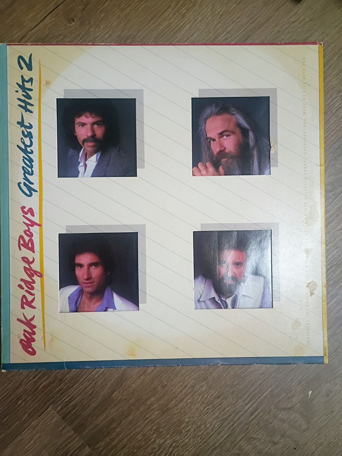 VINTAGE OAK RIDGE BOYS GREATEST HITS 2 LP 12" VINYL RECORD *QUICK SHIP*