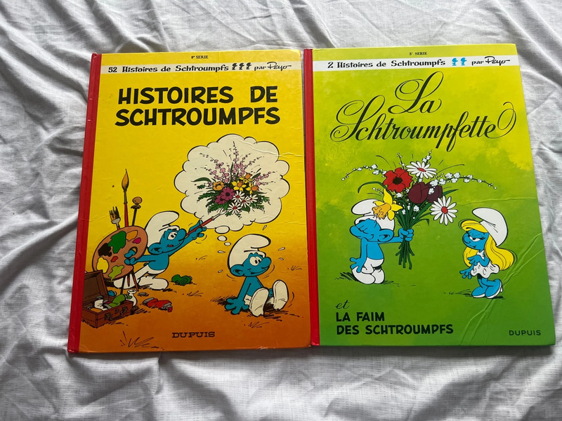 Bd Histoire des schtroumpfs