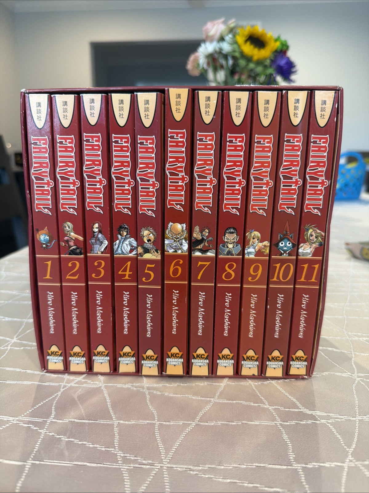 Fairy Tail Manga Box Set Vol 1-11 Paperback Lotto - Hiro Mashima **Spedizione gratuita**