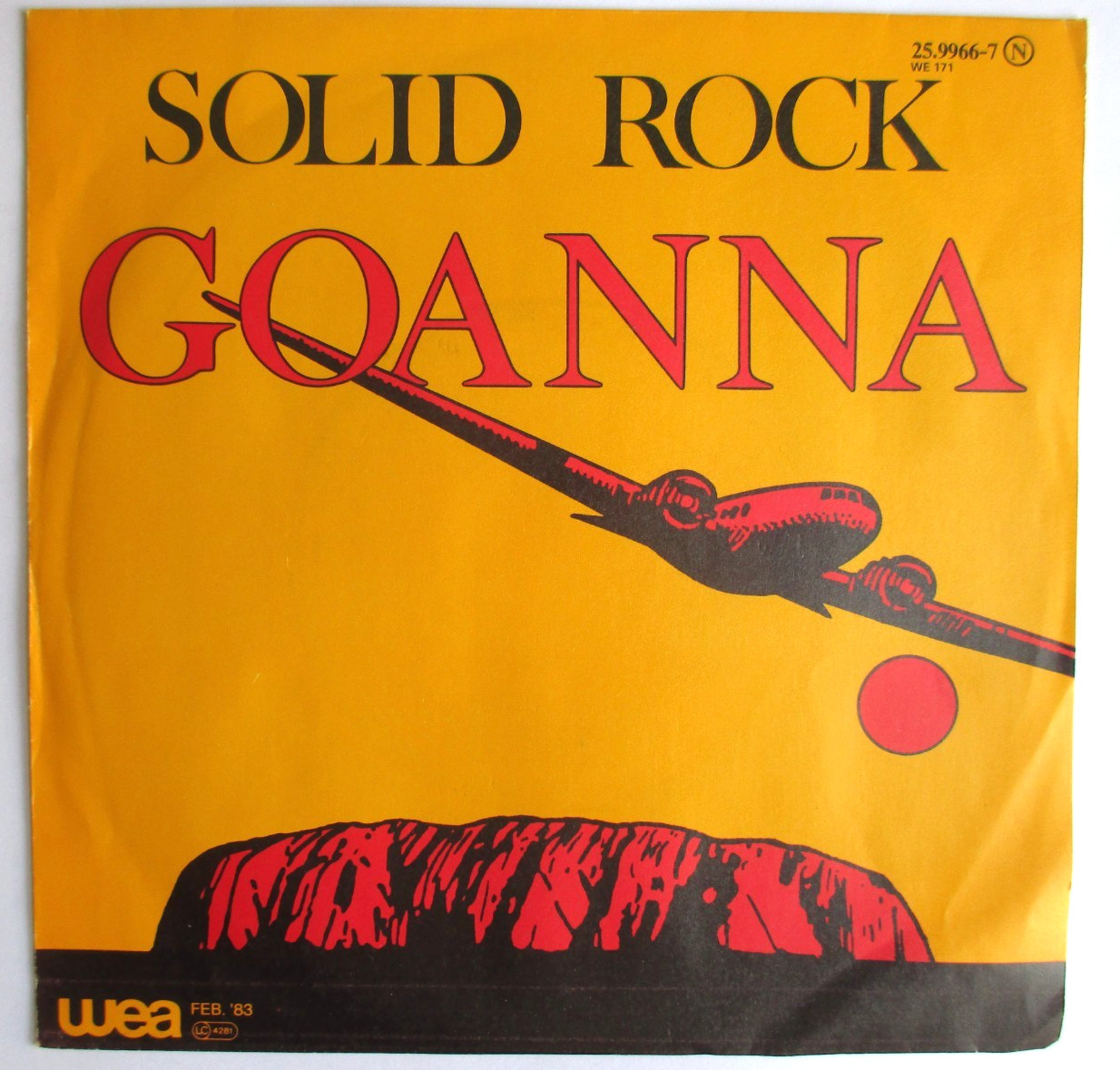 GOANNA - SP (7") "SOLID ROCK"
