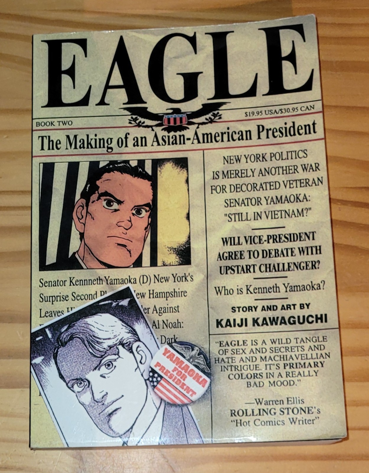 Manga, Eagle - The Making of an Asian-American President, Vol 2, Viz, inglese