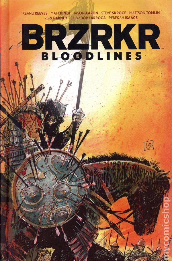Brzrkr Bloodlines HC #1-1ST NM 2025 Immagine Stock