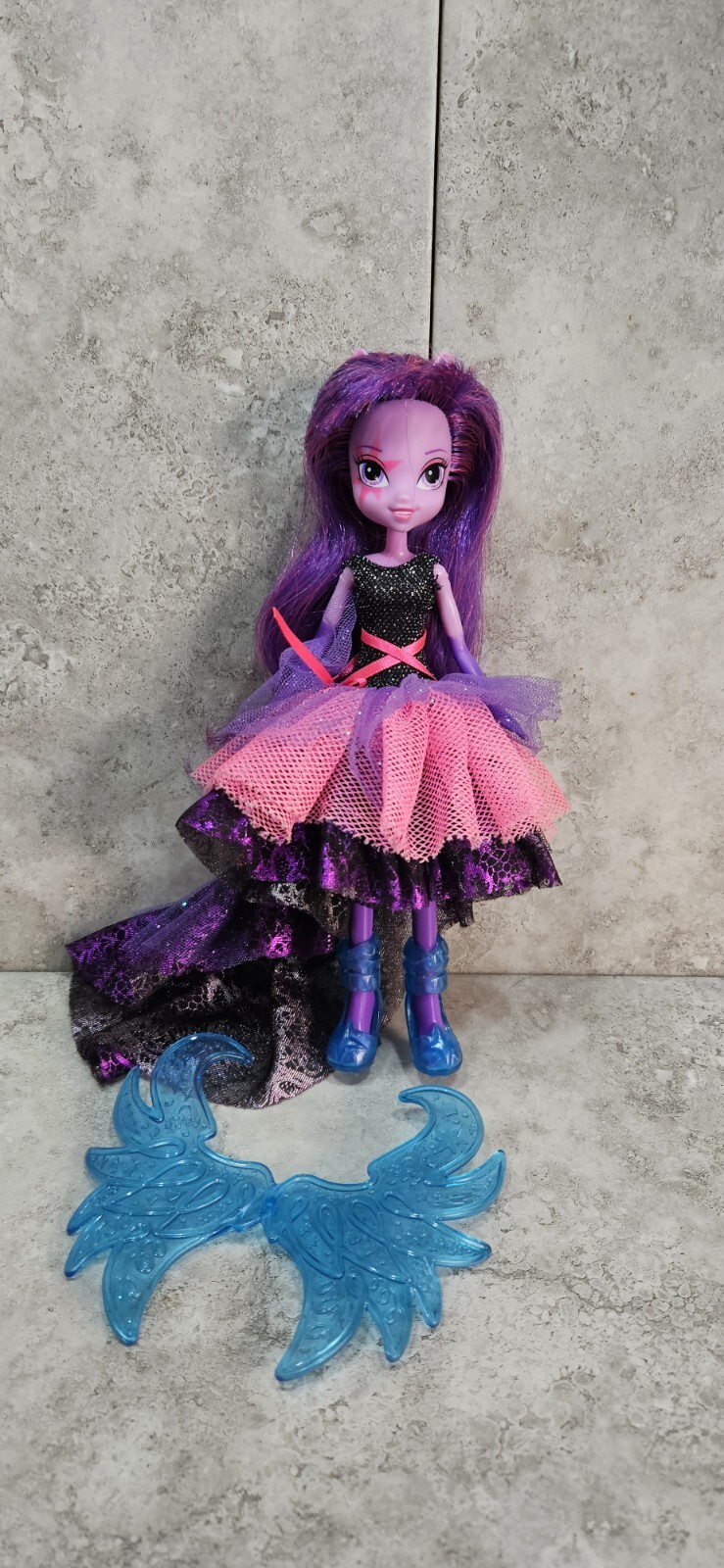 My Little Pony Equestria Ragazze Rocce Arcobaleno Crepuscolare Scintillante con Ali