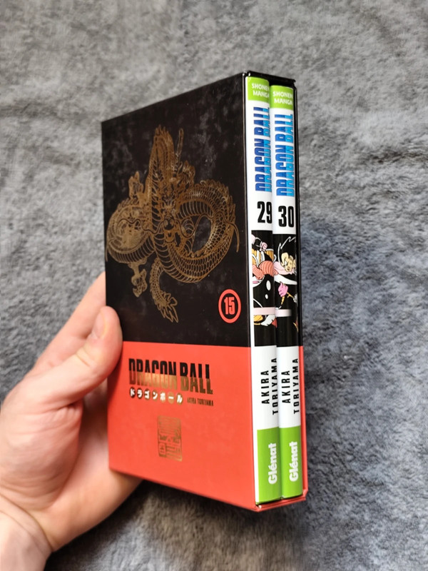 mangas dragon ball édition glénat tomes 29 30 coffret 15