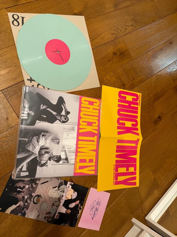 Role Model Chuck Timely and the hourglass vinyl