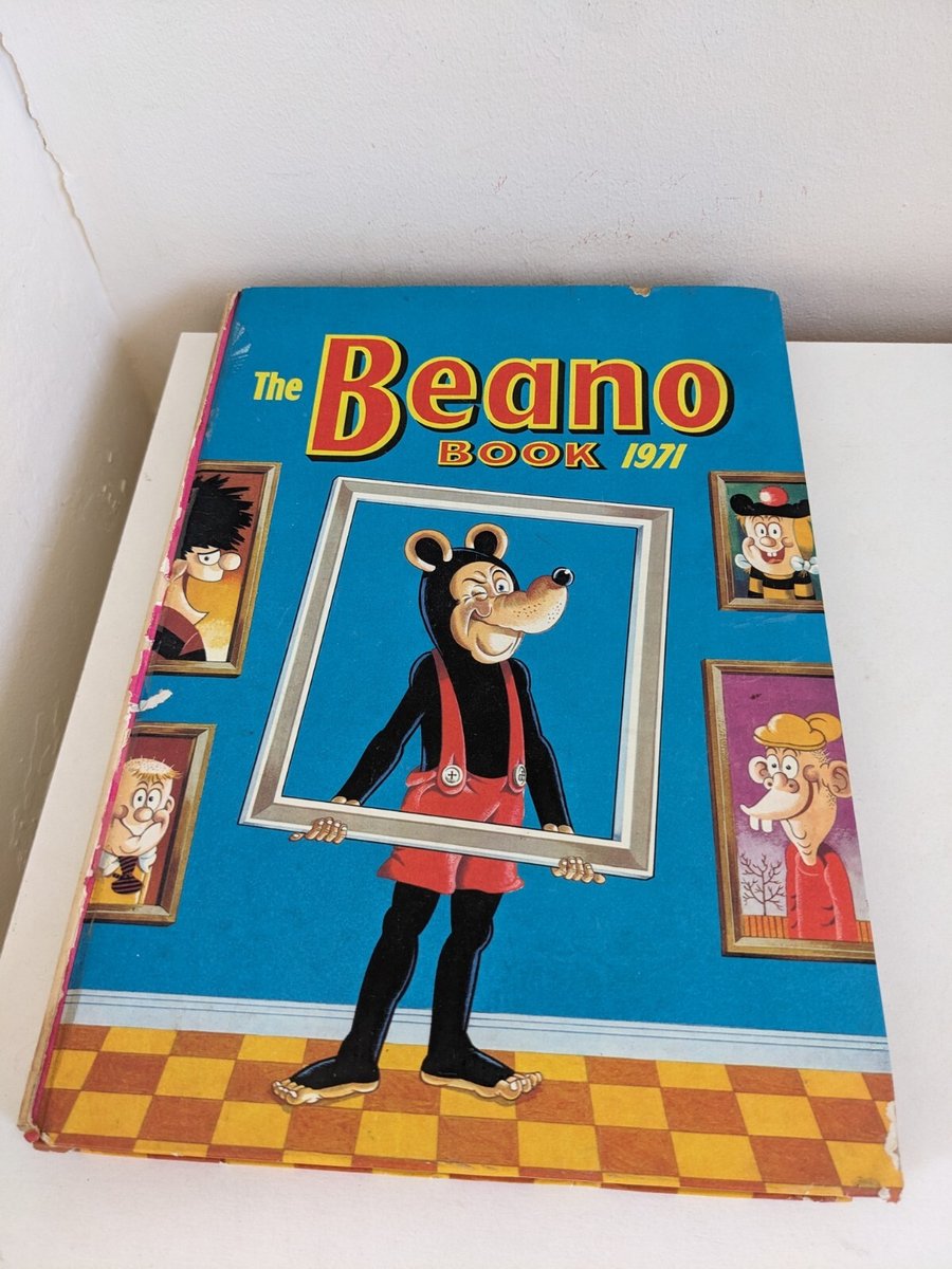 The Beano Book Annual 1971 Unclipped Acceptable Condition Rare