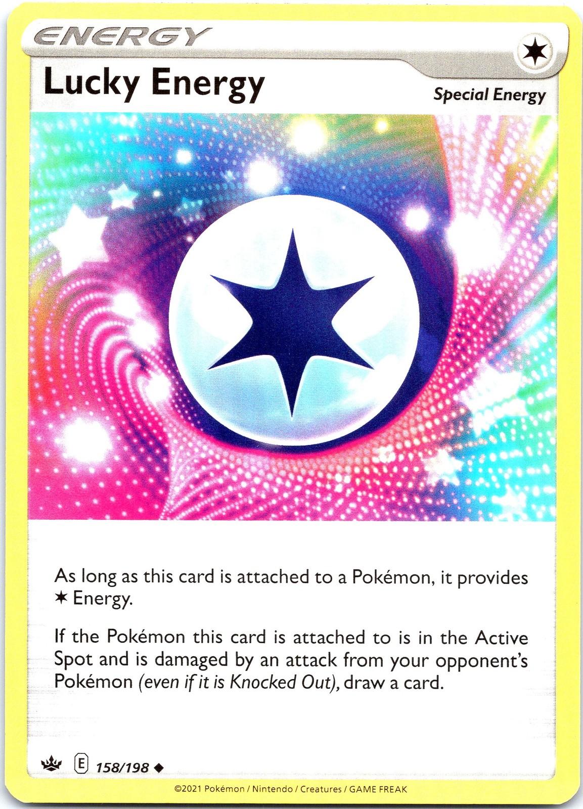 Lucky Energy SWSH06: Regno Ghiacciante #158/198 Non Comune