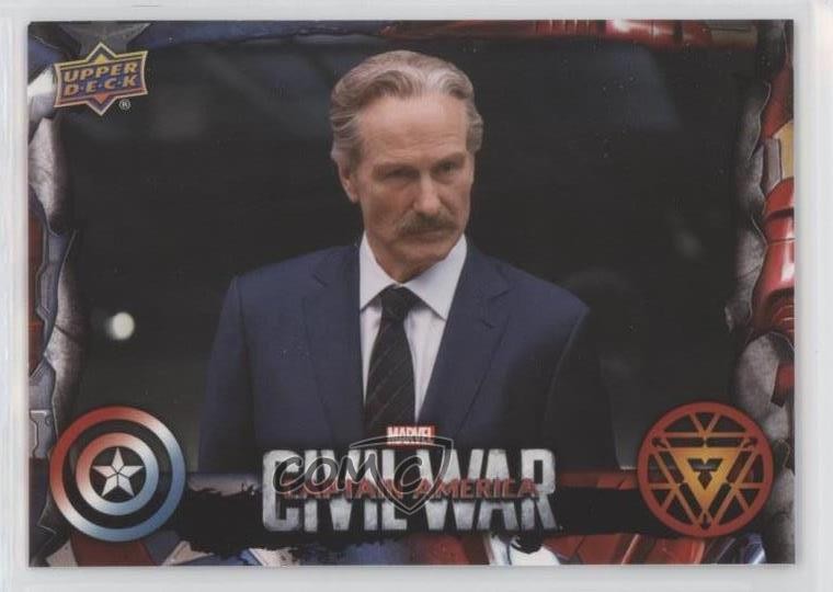 2016 Upper Deck Marvel Captain America: Civil War #19 g7i