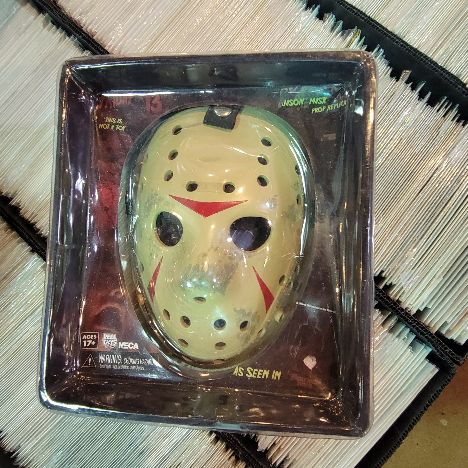NECA Friday The 13th Part 3 III 3d Jason Vorhees Prop Replica Mask