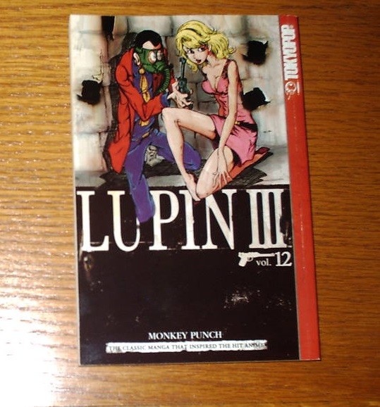 Lupin il 3° III Volume 12 Manga Monkey Punch