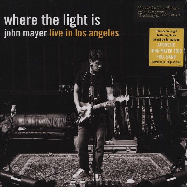 John Mayer - Where The Light Is: John Mayer Live In Los Angeles (4xLP, Album, RE
