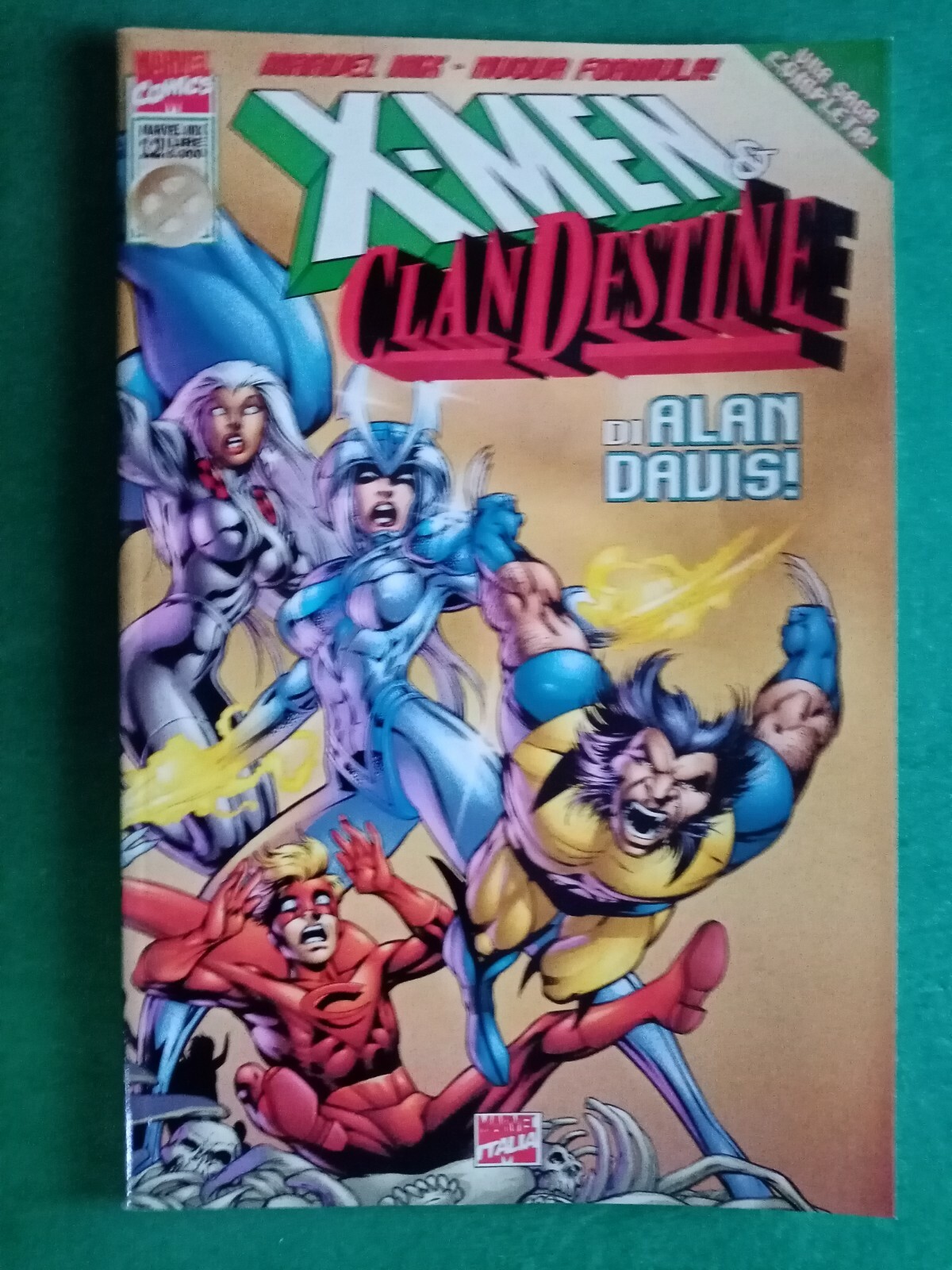 FUMETTO MARVEL ,X-MEN,CLEN DESTINE PRIMA SERIE N.12-NEW/EDICOLA/PERFECT-RIF.5377