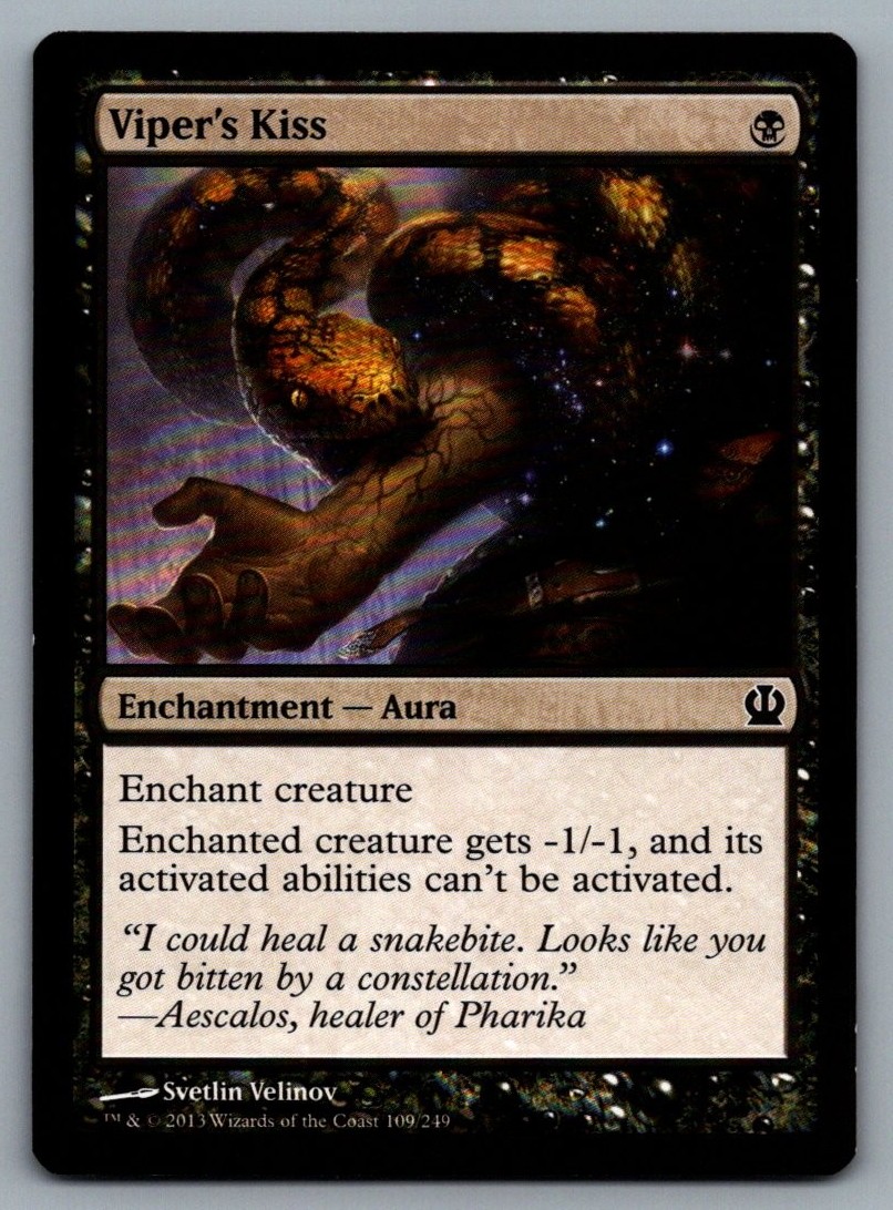 Viper's Kiss #109 Theros Magic: The Gathering MTG - NM