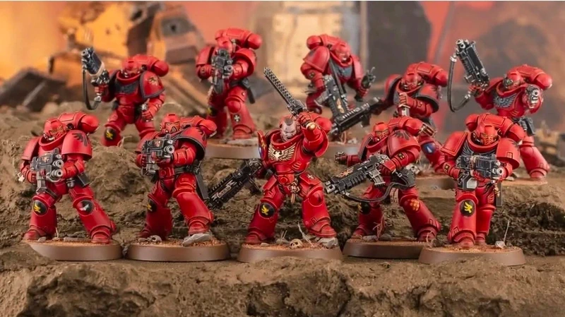 Interssesor Space marine, Warhammer 40k, Armaggedon box, Space marine