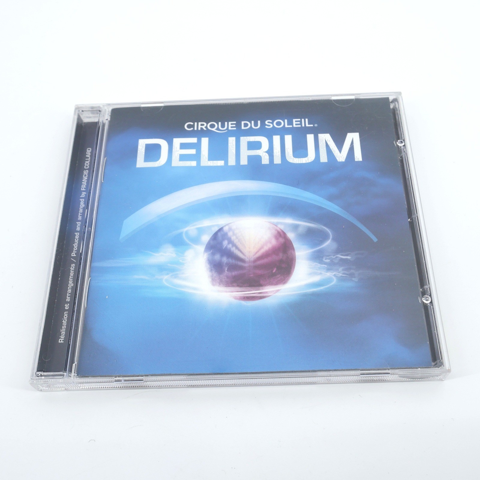 Cirque du Soleil Delirium Soundtrack Audio CD Blue Unisex OS