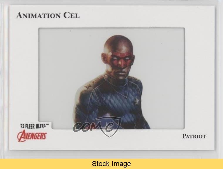 2022 Fleer Ultra Avengers Animation Cels Patriot #51 READ 09q5