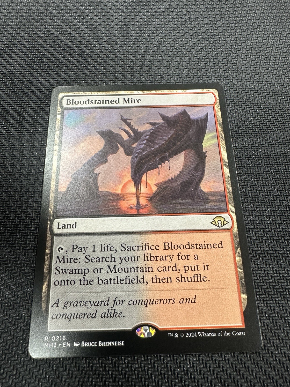 Bloodstained Mire Magic: The Gathering Orizzonti Moderni 3 0216 Terra Rara
