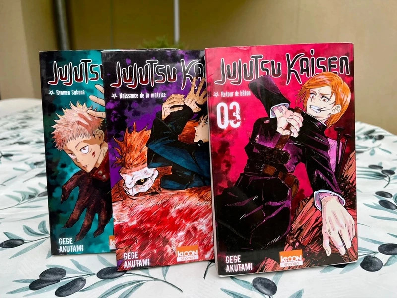 Lot de 3 Manga Jujutsu Kaisen