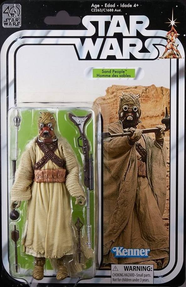 TUSKEN RAIDER Star Wars Sand People 40th Anniversary ANH 2017 6" Black Series