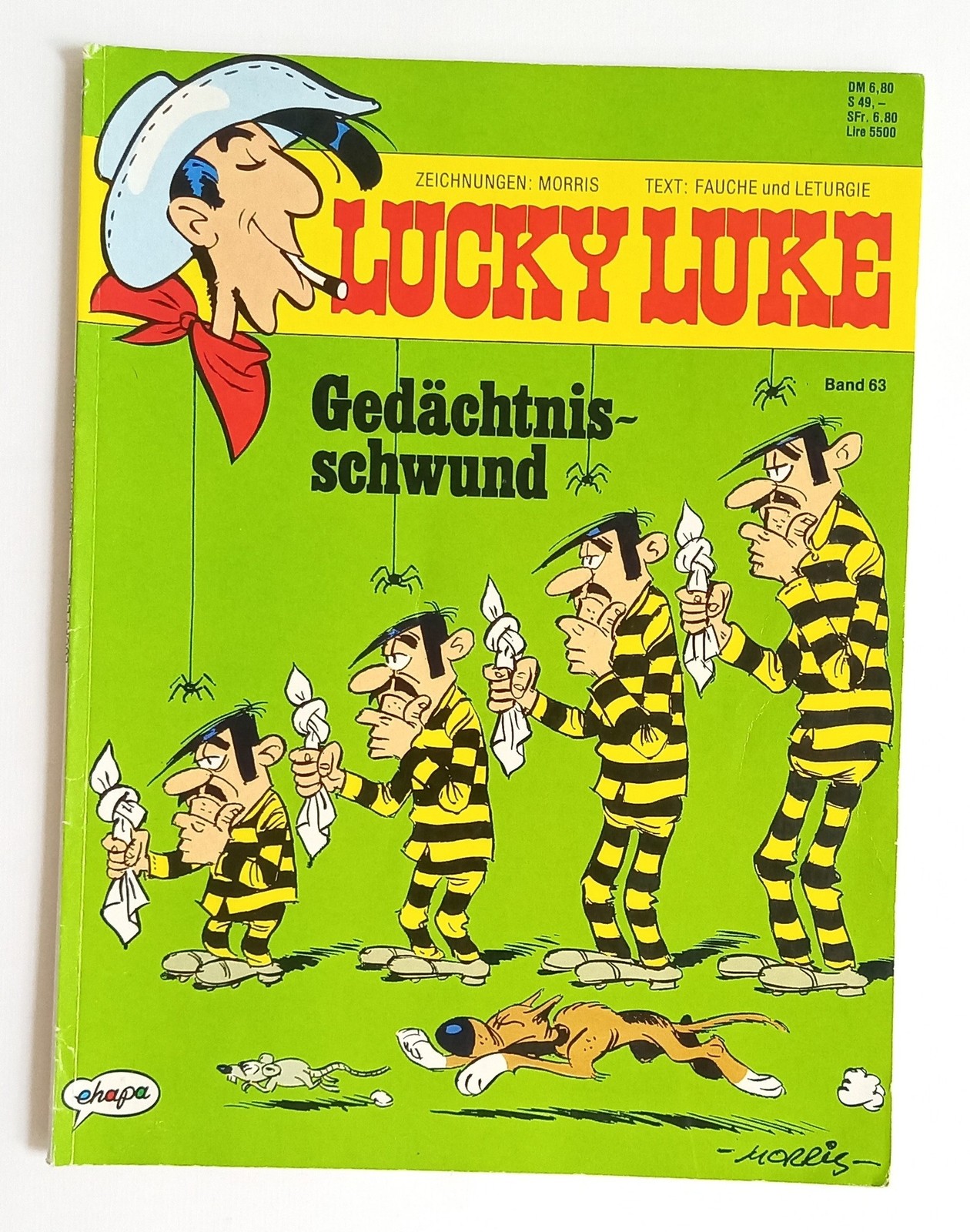 Lucky Luke Volume 63 - Perdita di memoria - Fumetto - Ehapa - Vintage - Usato