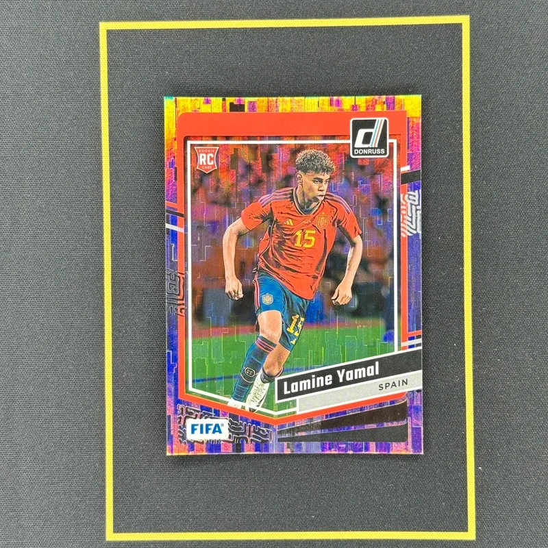 Lamine Yamal 2023-24 Donruss FIFA Silver Foil #54 RC Rookie Card Spain