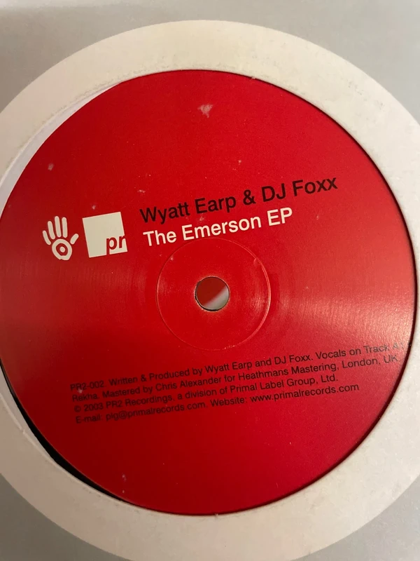 12" Tech House - Wyatt Earp & DJ Foxx – The Emerson EP