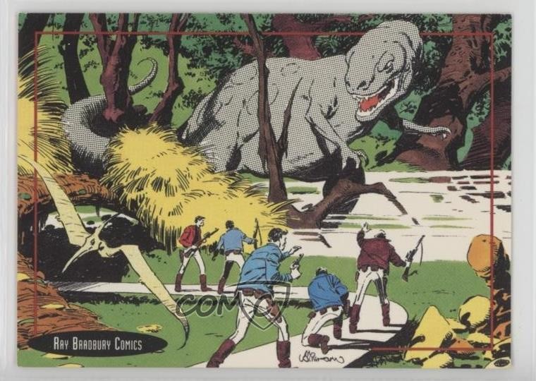 1993 Topps Ray Bradbury Comics Promo Un suono di tuono d8k