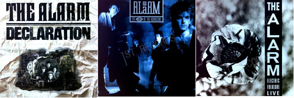 3 x The Alarm Vinyl LP Sammlung VG/VG+ .