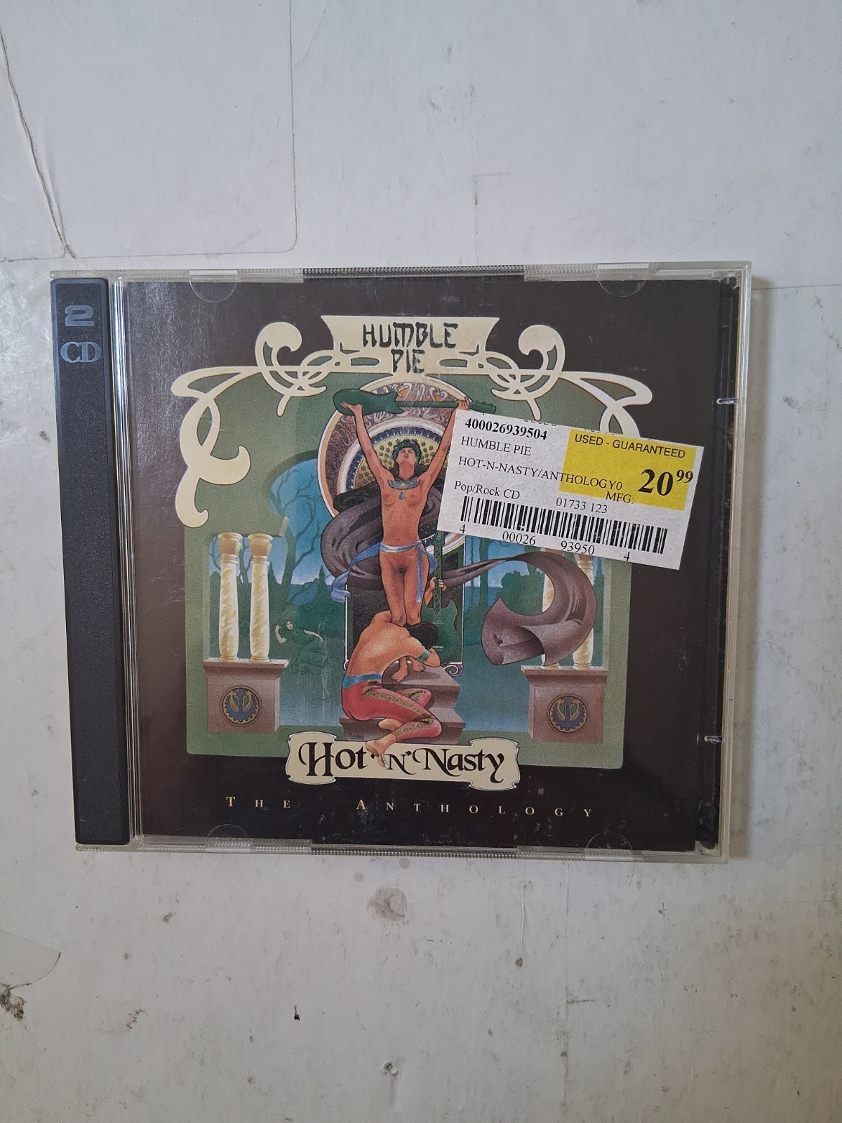 CD Compact Disc Humble Pie Hot N Nasty The Anthology VG