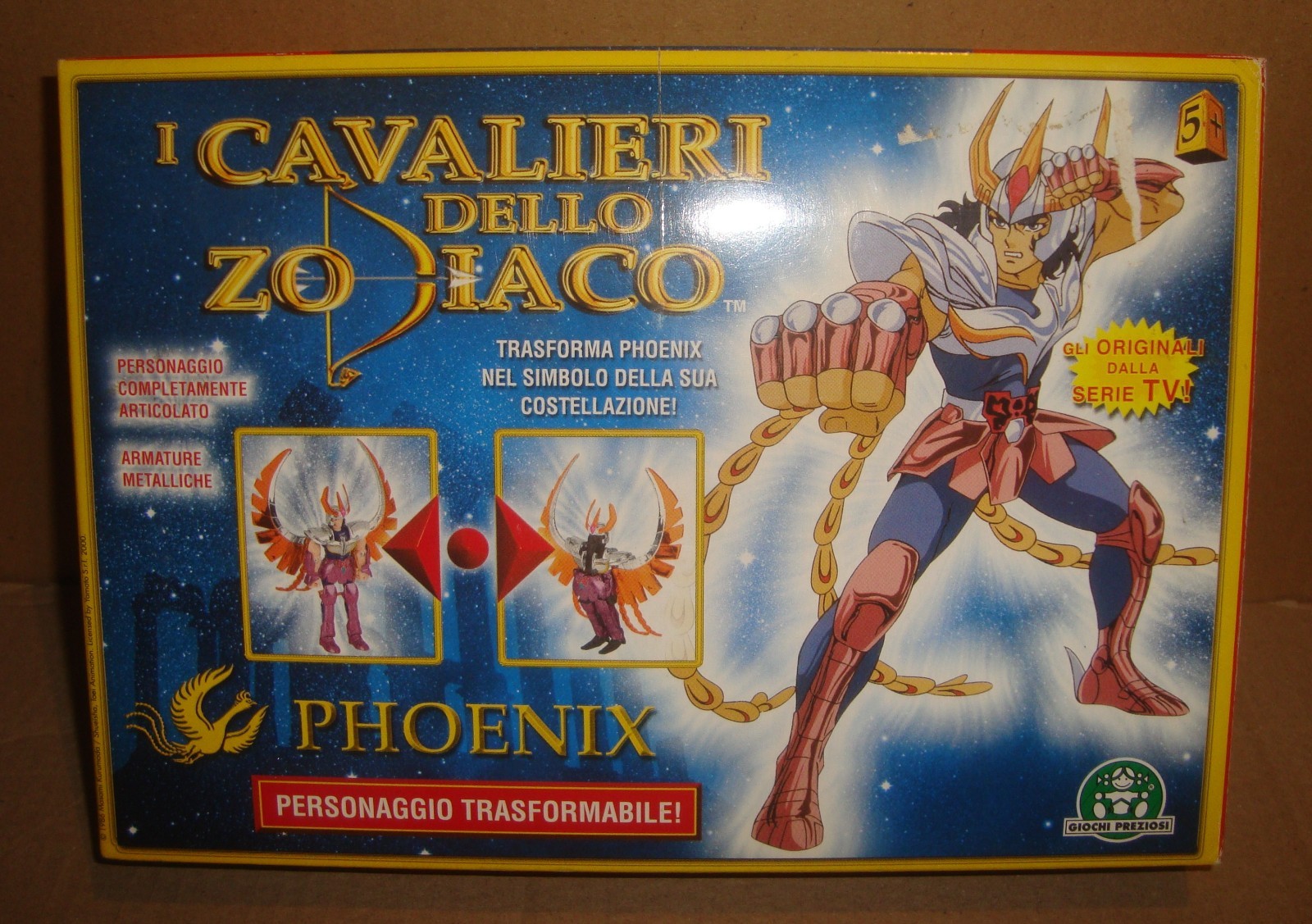 I CAVALIERI DELLO ZODIACO PHOENIX GIOCHI PREZIOSI 2000 SAINT SEIYA MYTH CLOTH