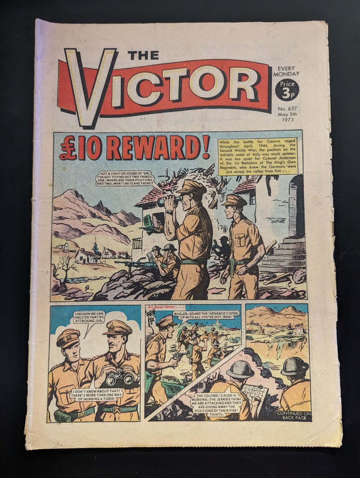 The Victor Comic, No 637, May 5th 1973.