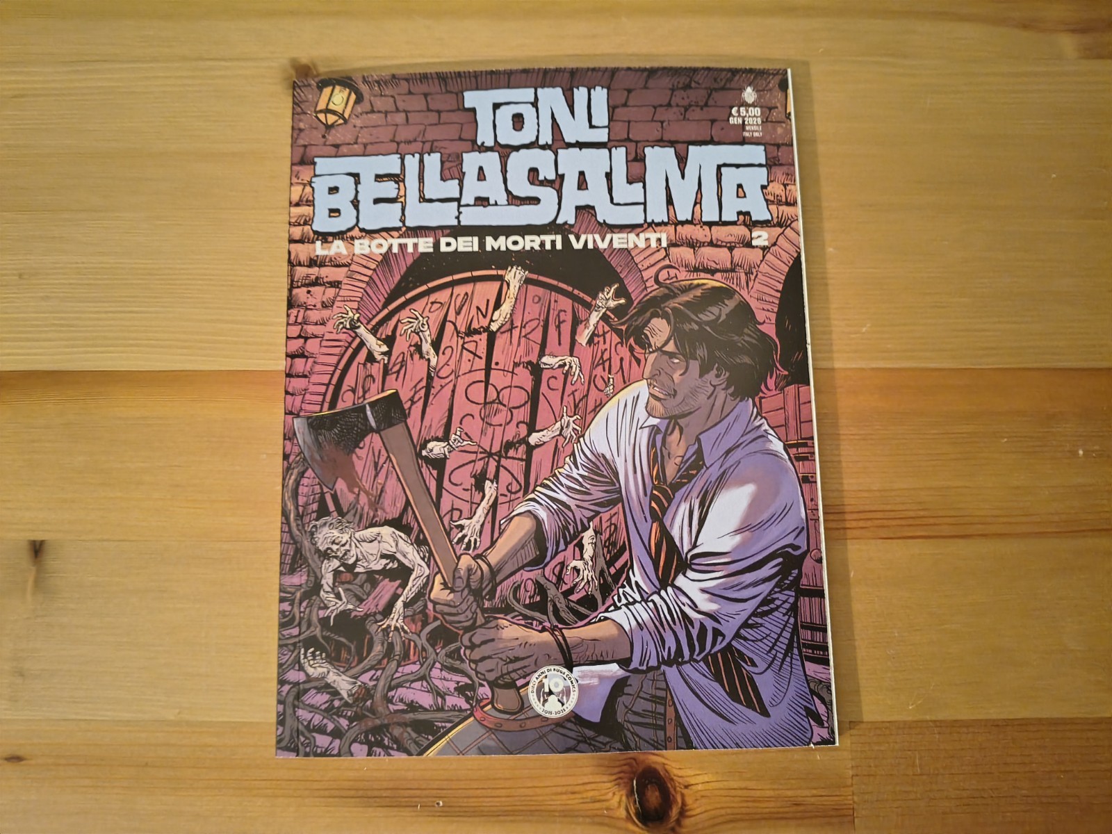 TONI BELLASALMA 2 LA BOTTE DEI MORTI VIVENTI REGULAR BUGS COMICS